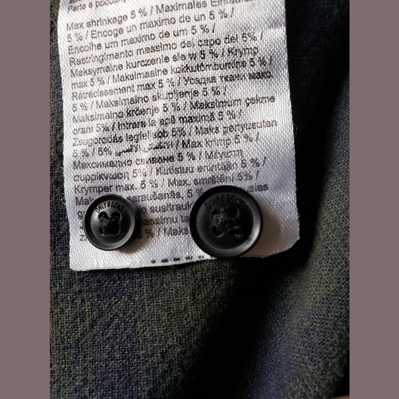 Only & Sons Slim Fit Long Sleeve Button Down - Picture 6 of 7
